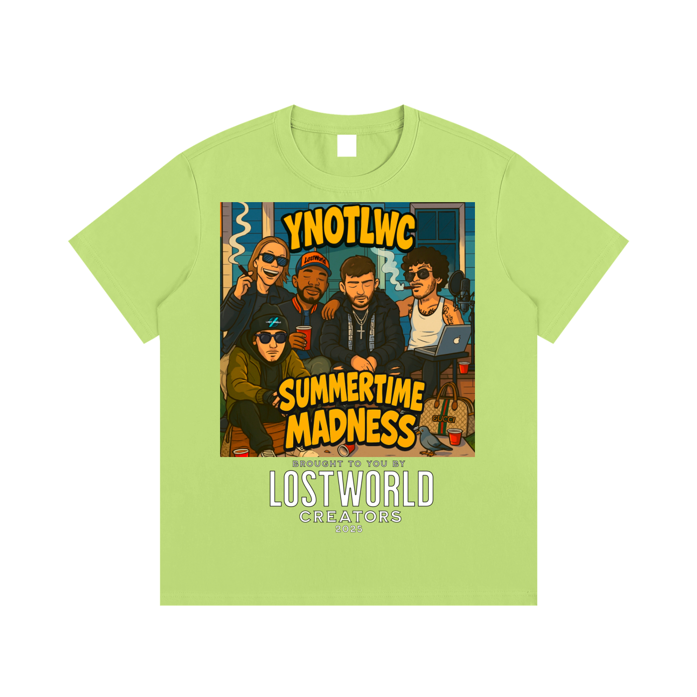 YNOTLWC (SUMMERTIME MADNESS) Essential Cotton T-Shirt
