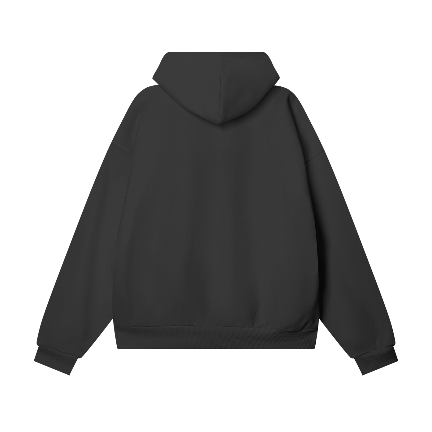 LWC (OG LOGO RD)Oversize Heavyweight Hidden Pocket Fleece Hoodie - 460 GSM
