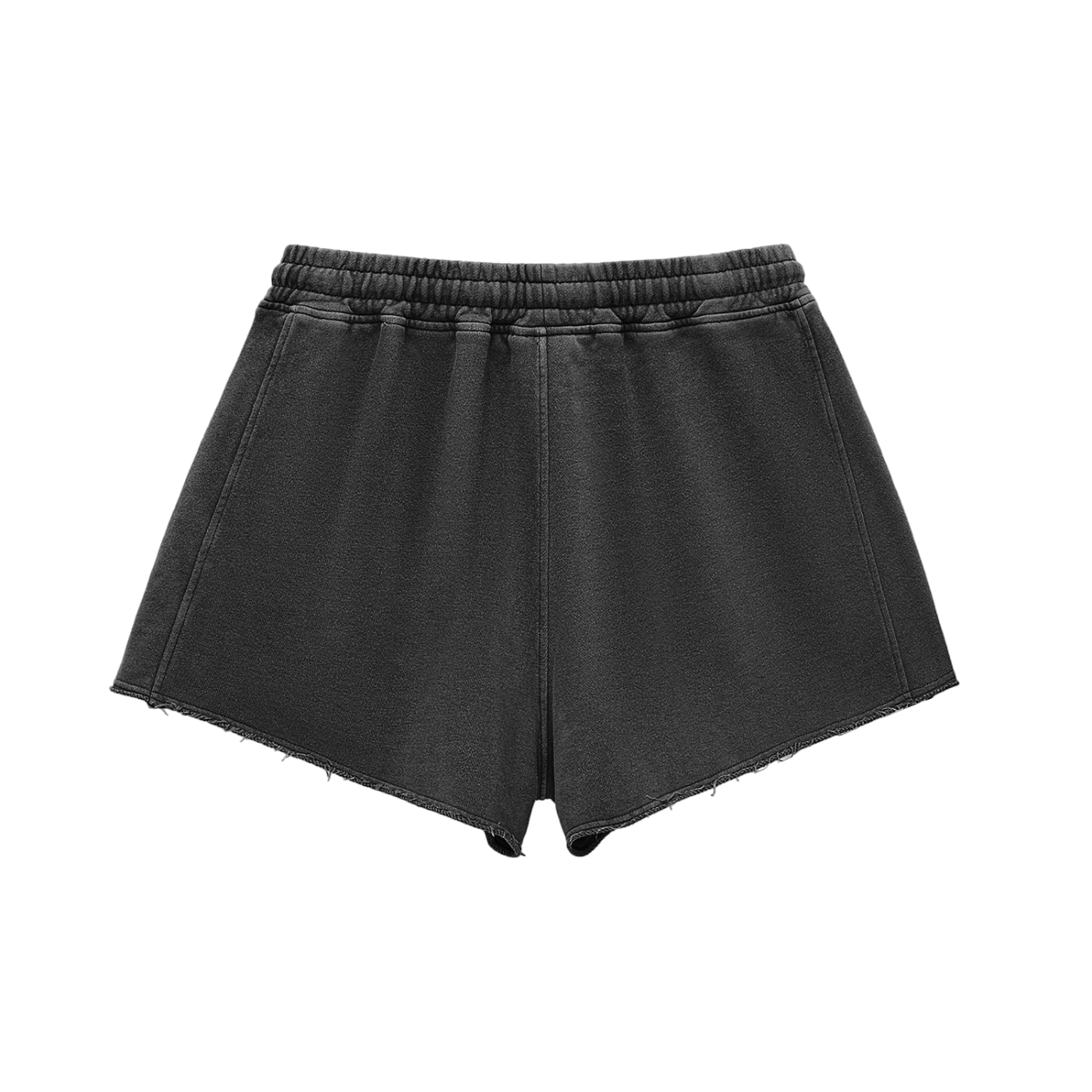LWC GG Snow Washed Raw Edge Drawstring Shorts