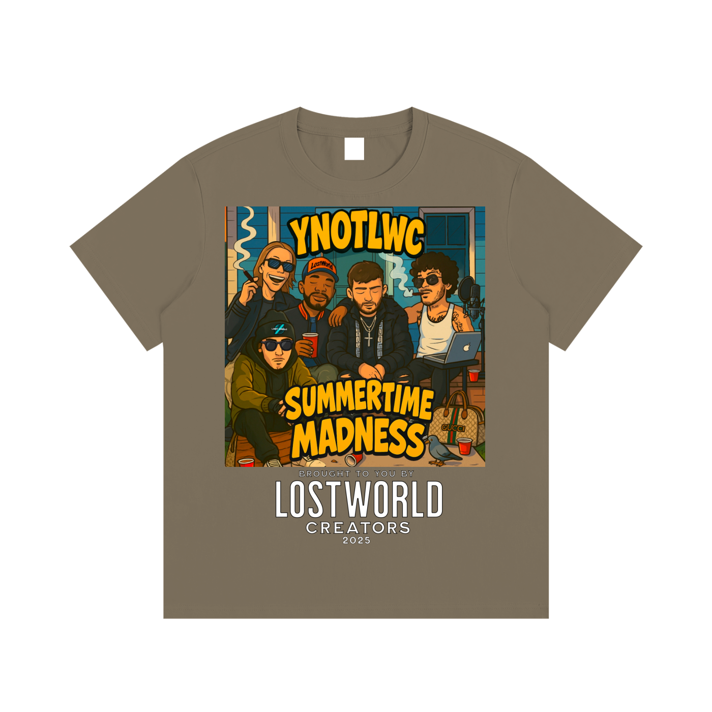 YNOTLWC (SUMMERTIME MADNESS) Essential Cotton T-Shirt