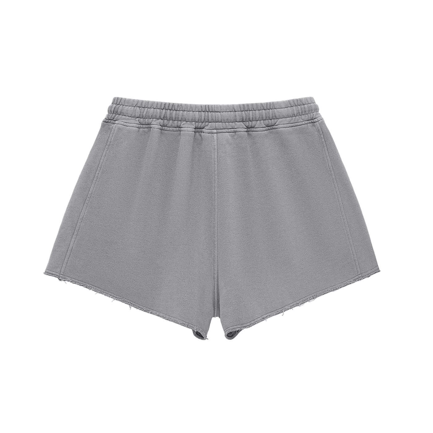 LWC CHROME WORLD Raw Edge Drawstring Shorts