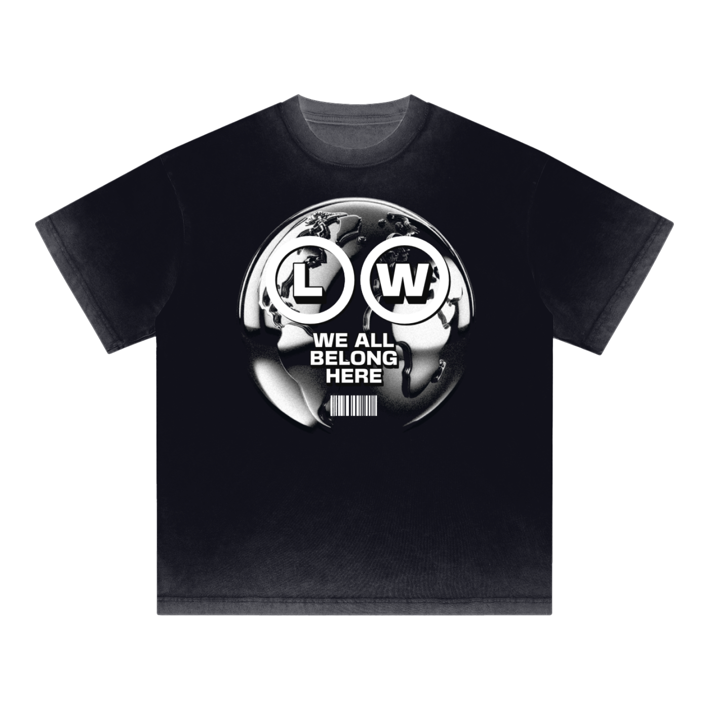 LWC CHROME WORLD Reverse Dyed T-shirt