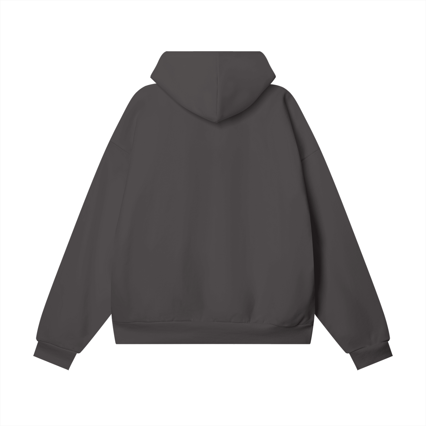 LWC (OG LOGO RD)Oversize Heavyweight Hidden Pocket Fleece Hoodie - 460 GSM