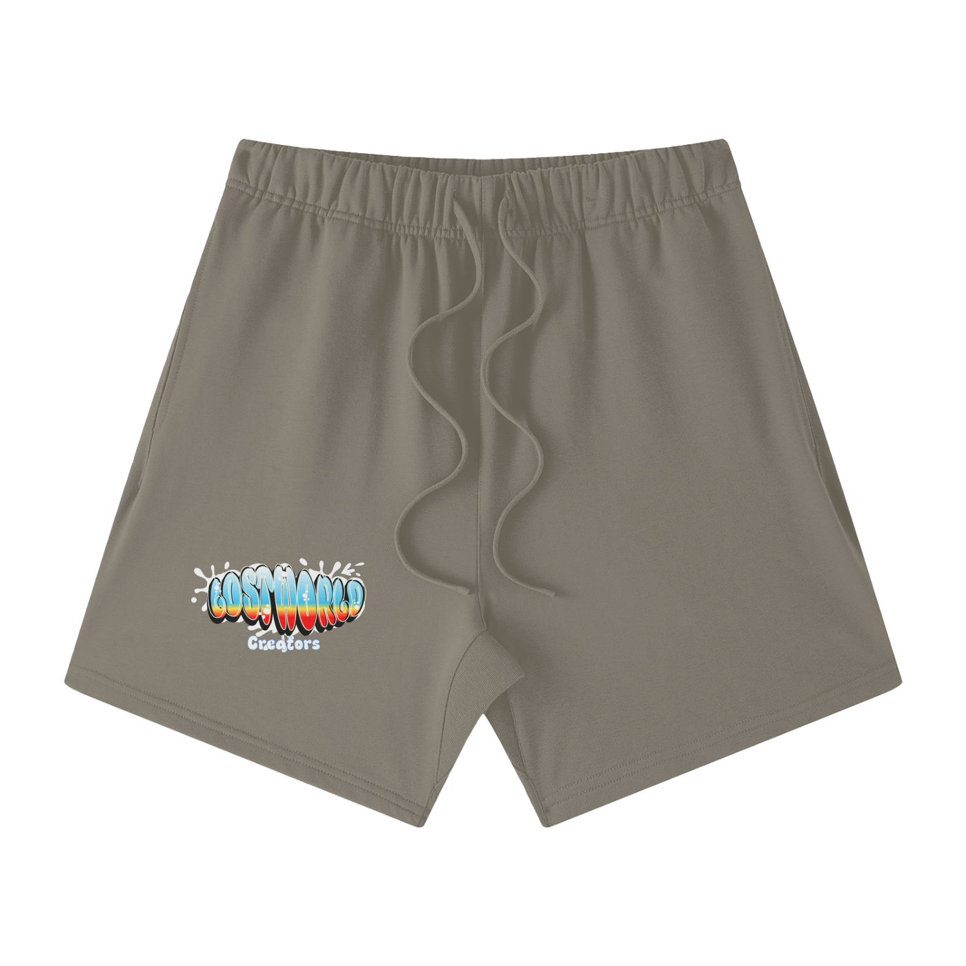 Lwc Splatter Loose Fit FOG 100% Cotton Shorts