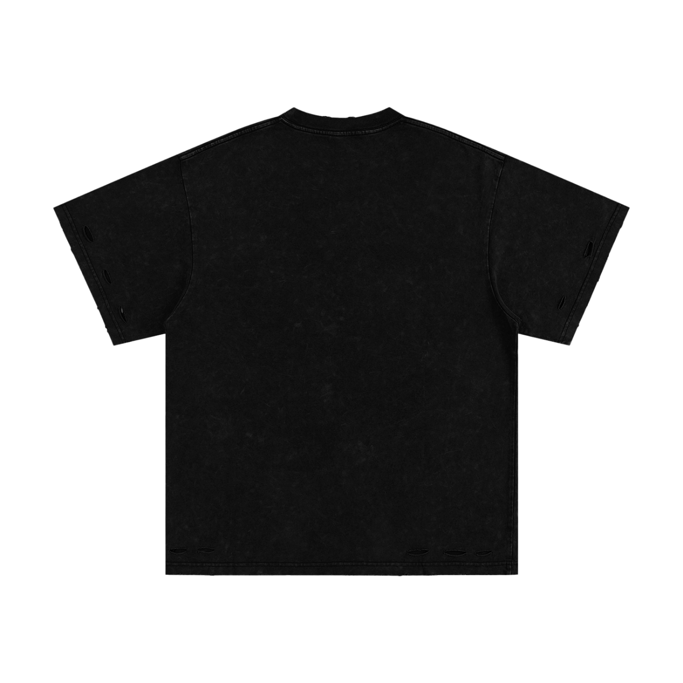 LWC LV TAKEOVER Snow Washed Hand-Frayed T-Shirt