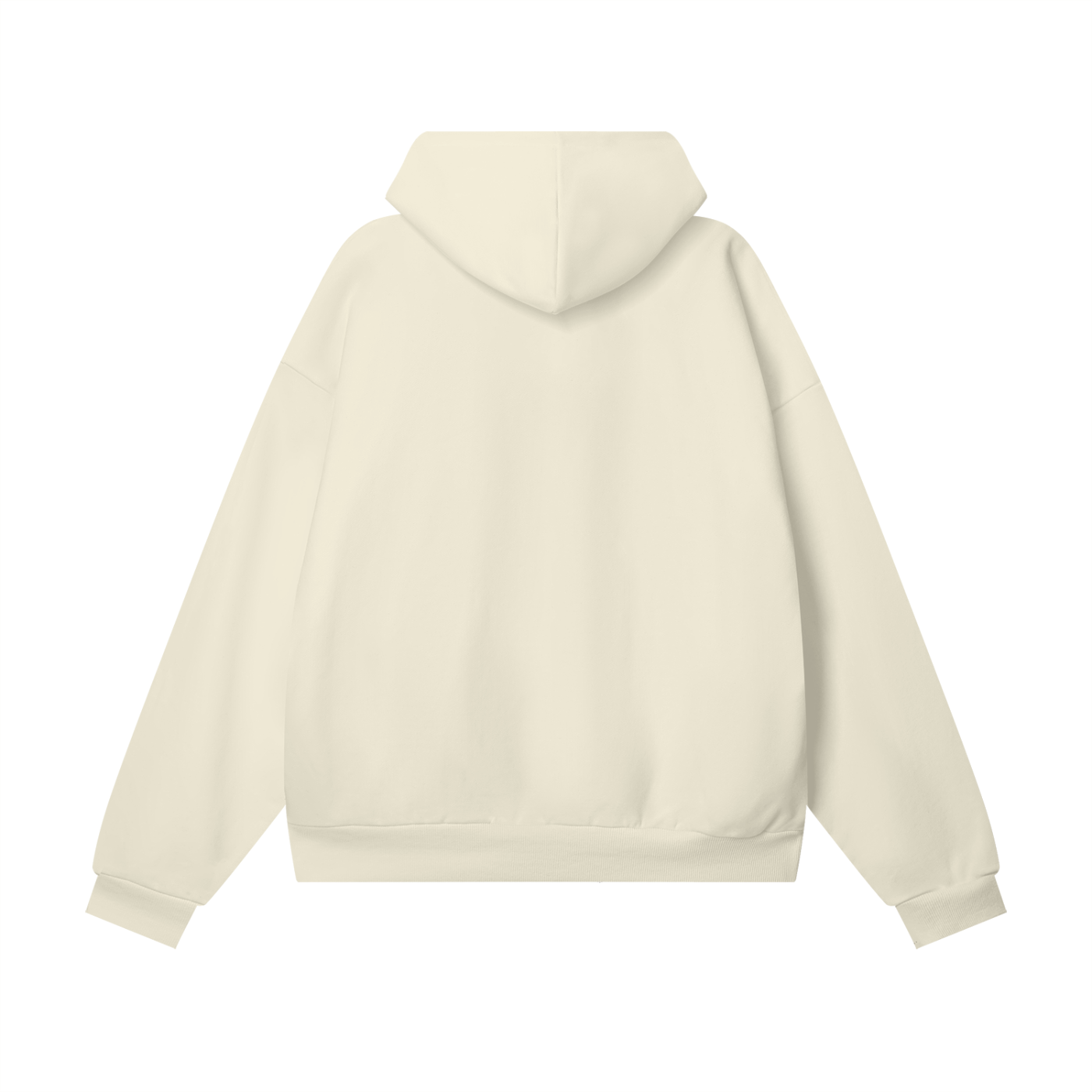 LWC (OG LOGO RD)Oversize Heavyweight Hidden Pocket Fleece Hoodie - 460 GSM