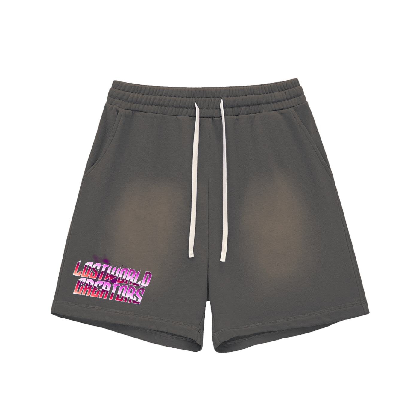 LWC Another dimension Raw Edge Cotton Shorts