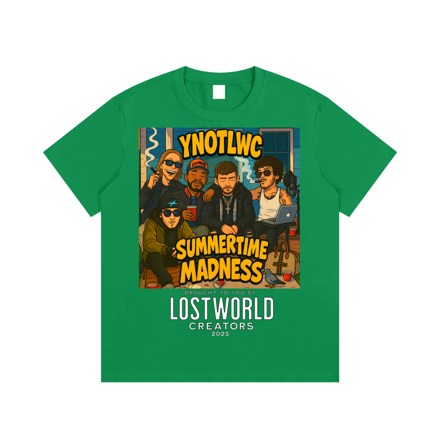 YNOTLWC (SUMMERTIME MADNESS) Essential Cotton T-Shirt