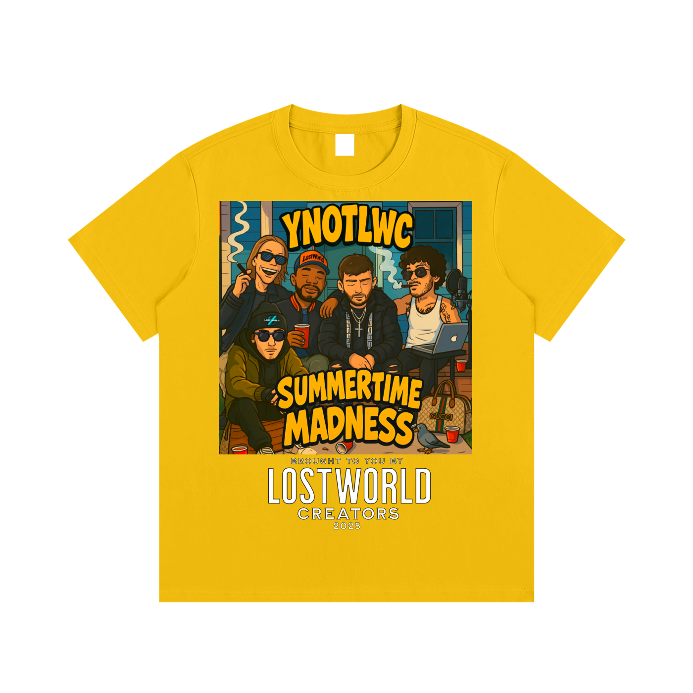YNOTLWC (SUMMERTIME MADNESS) Essential Cotton T-Shirt