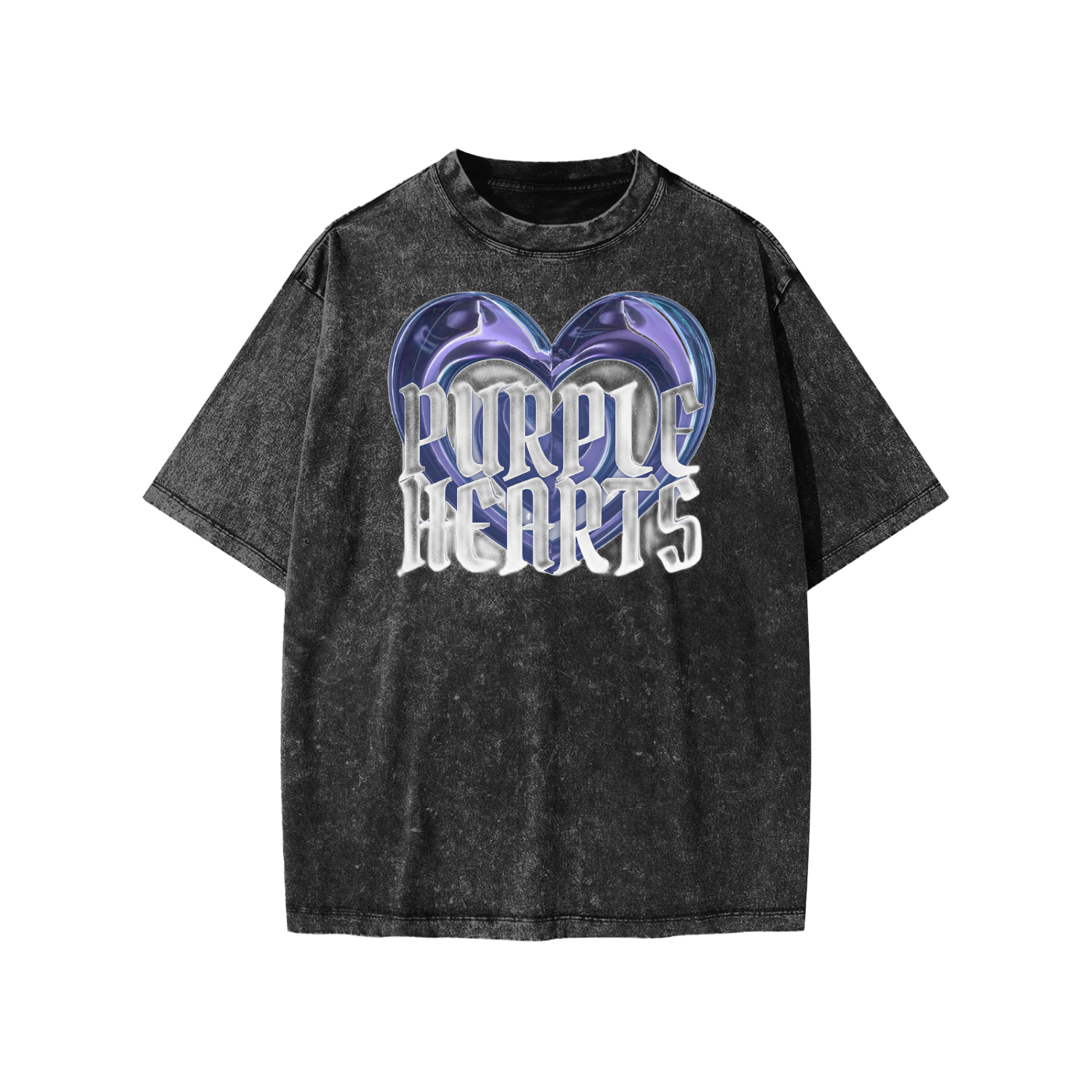 |EXCLUSIVE| YNOTLWC(PURPLEHEARTS) Snow Washed Kids' T-shirt