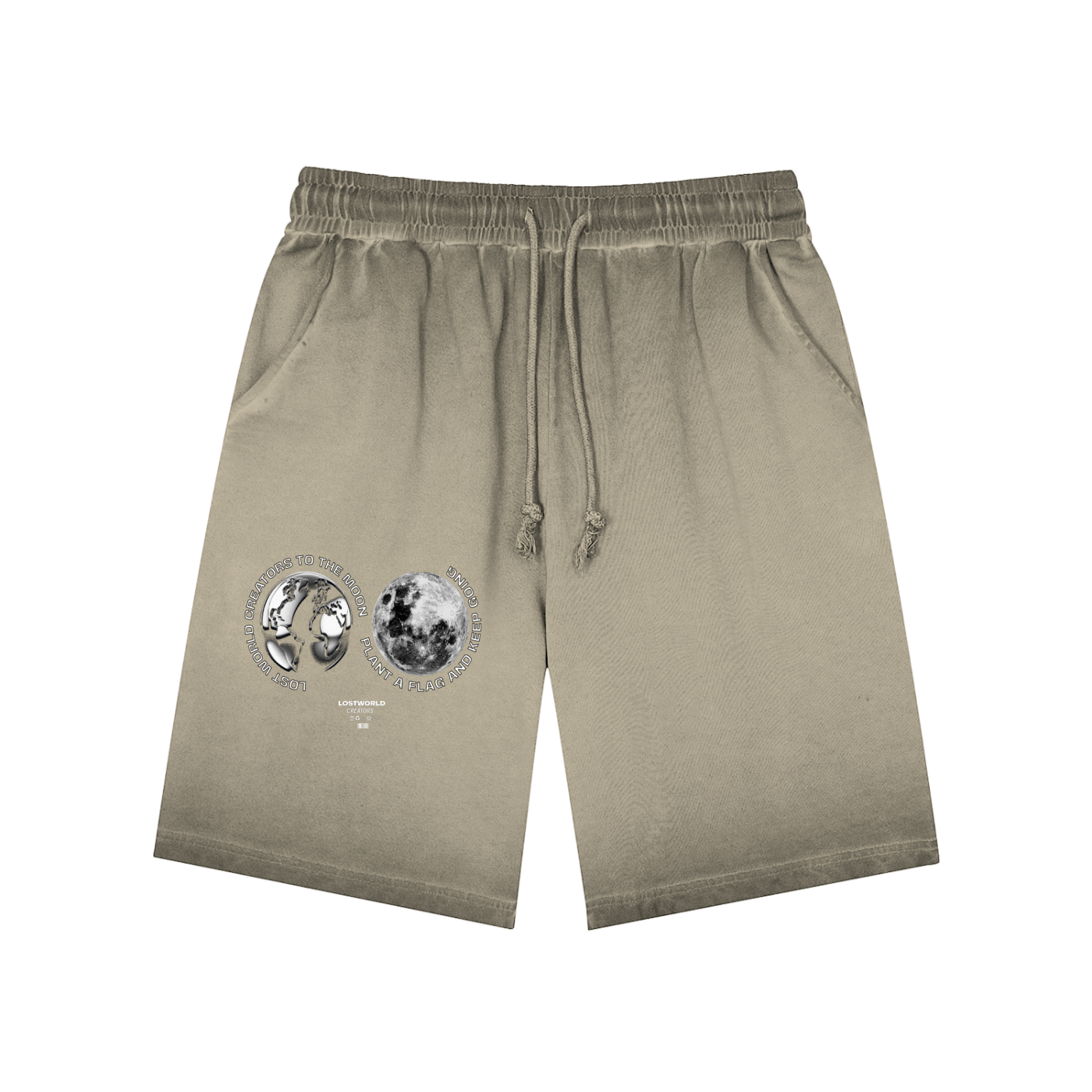 LWC CHROME WORLD Reverse Dyed Sweatshorts