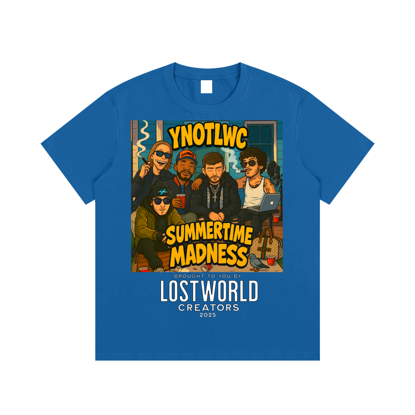 YNOTLWC (SUMMERTIME MADNESS) Essential Cotton T-Shirt