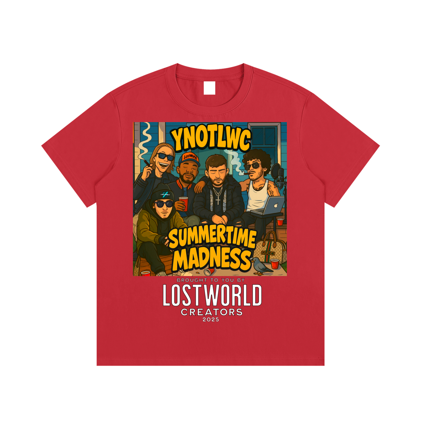 YNOTLWC (SUMMERTIME MADNESS) Essential Cotton T-Shirt