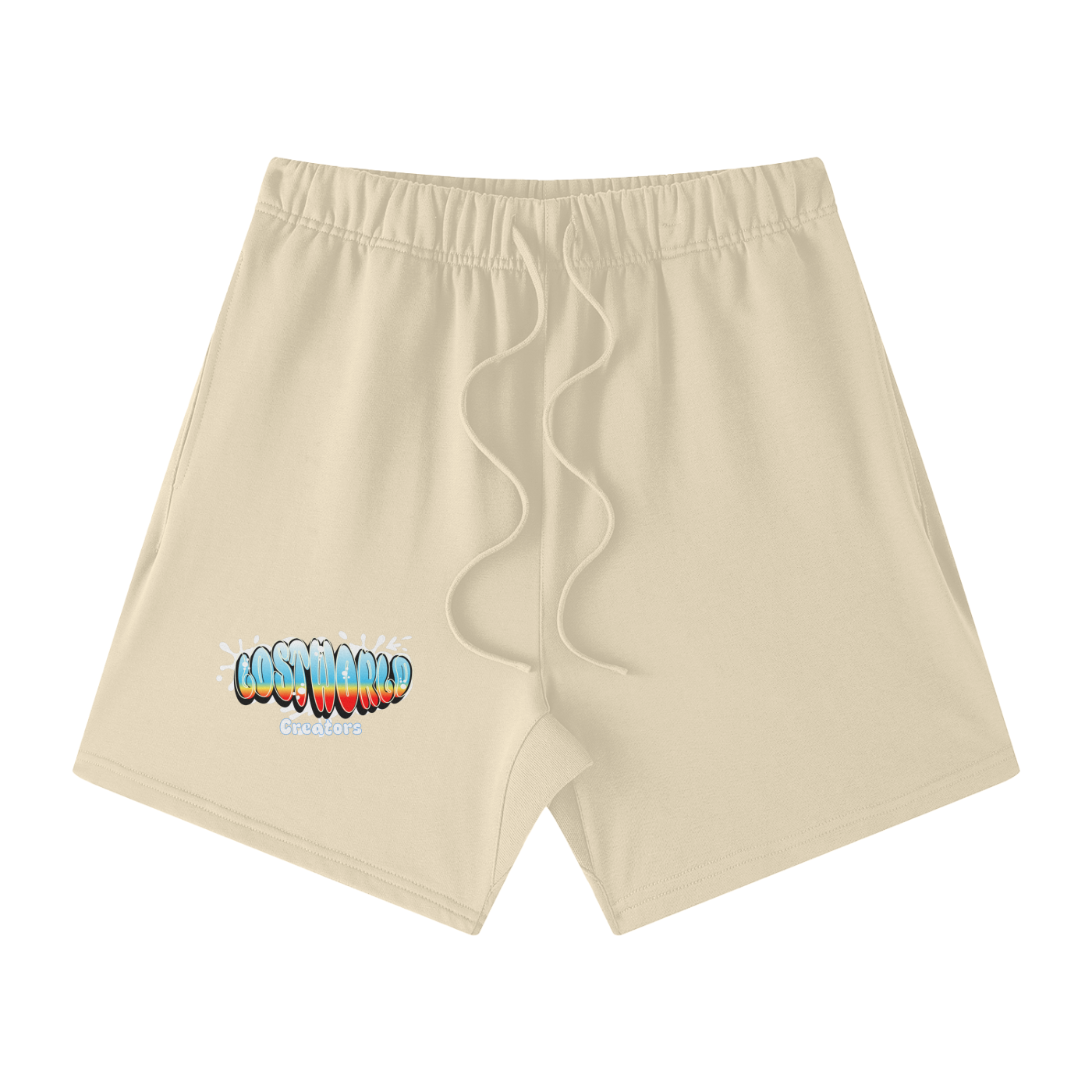 Lwc Splatter Loose Fit FOG 100% Cotton Shorts