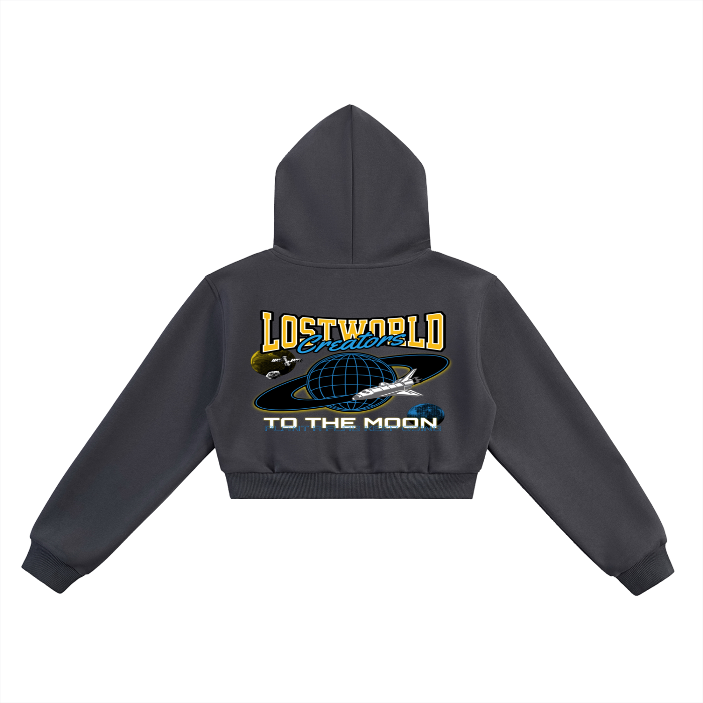 Year 1 Woman's Essential Cropped Hoodie