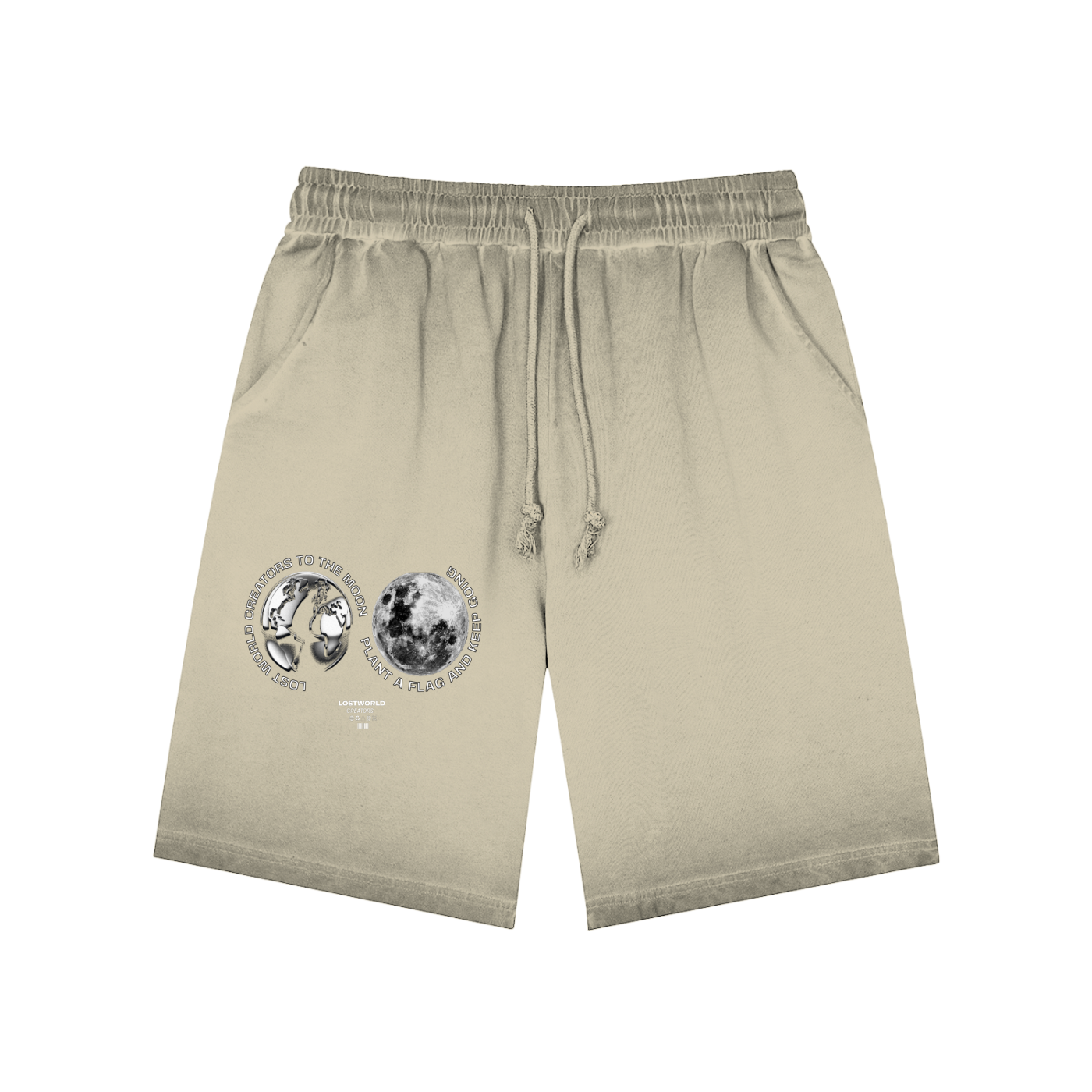 LWC CHROME WORLD Reverse Dyed Sweatshorts
