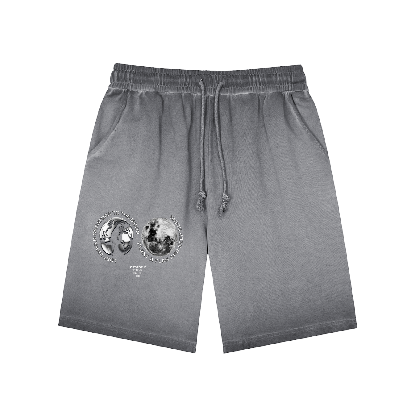 LWC CHROME WORLD Reverse Dyed Sweatshorts