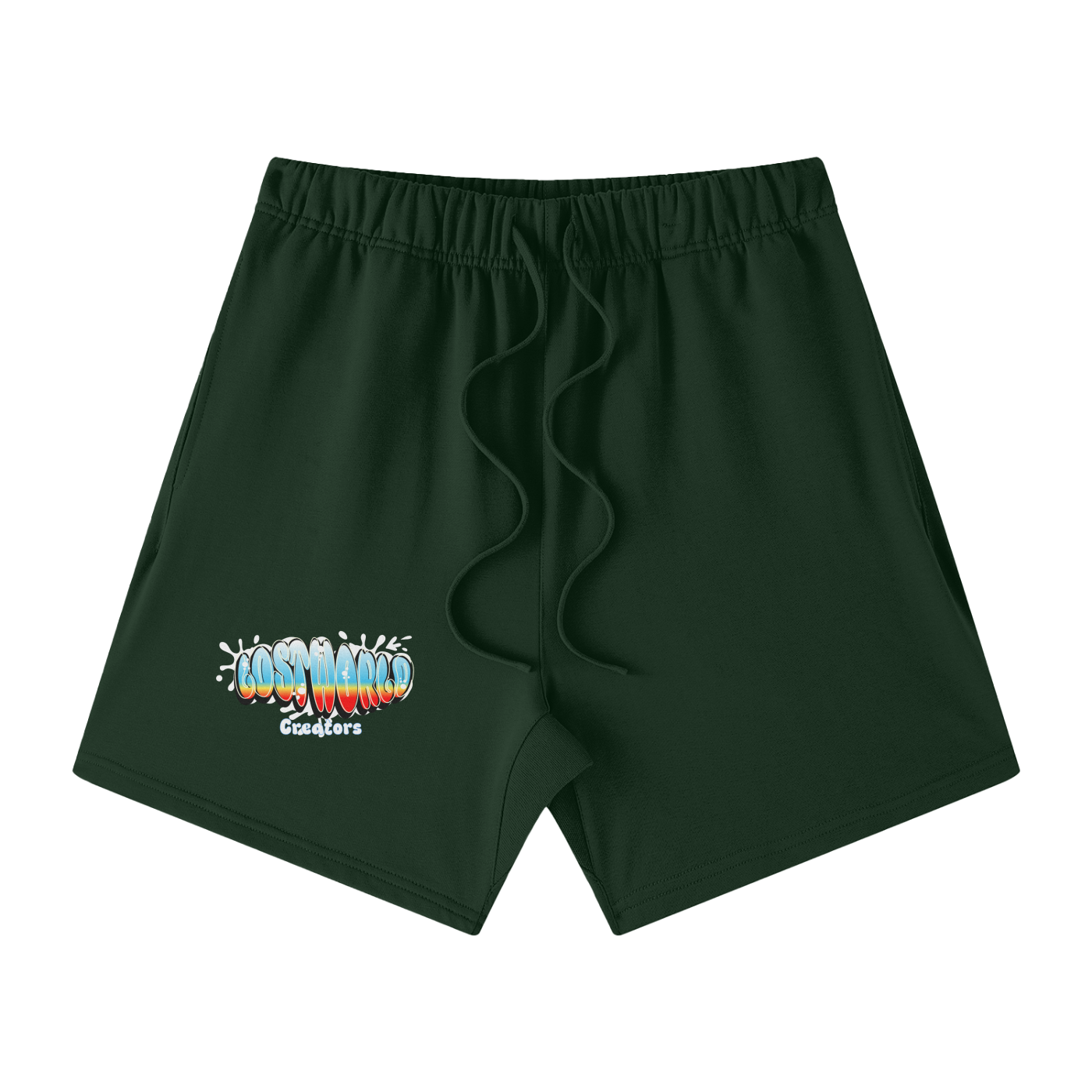Lwc Splatter Loose Fit FOG 100% Cotton Shorts
