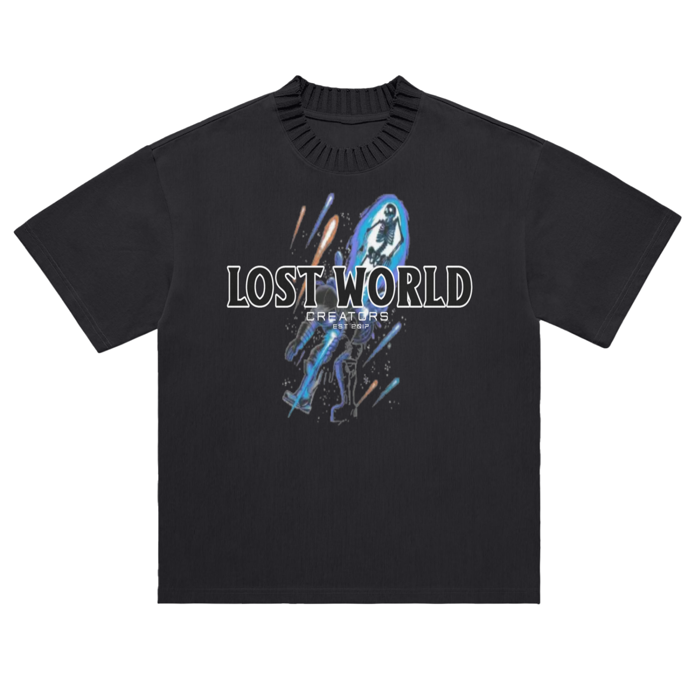 LWC(The Dead See) Heavyweight Knitted Round Neck T-Shirt