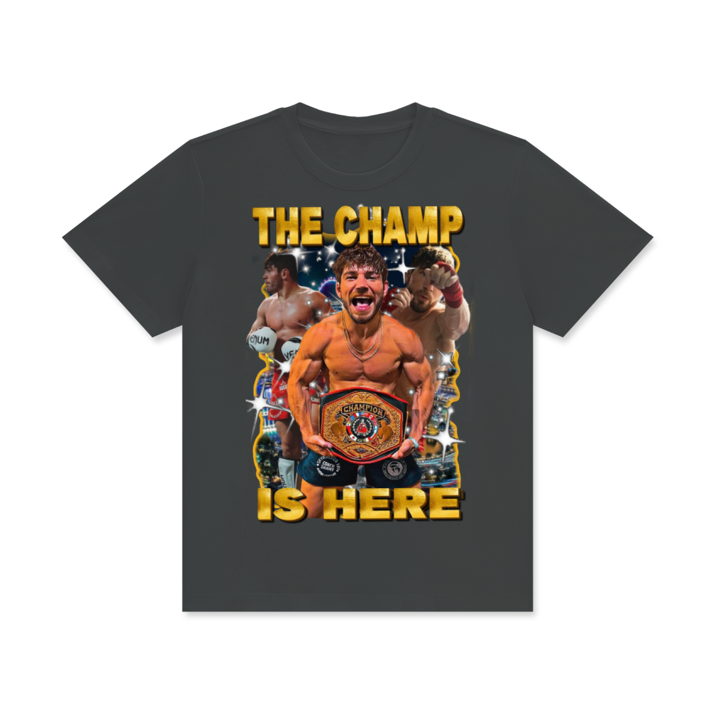 TLWC (The Champ) Crew Neck Cotton T-Shirt