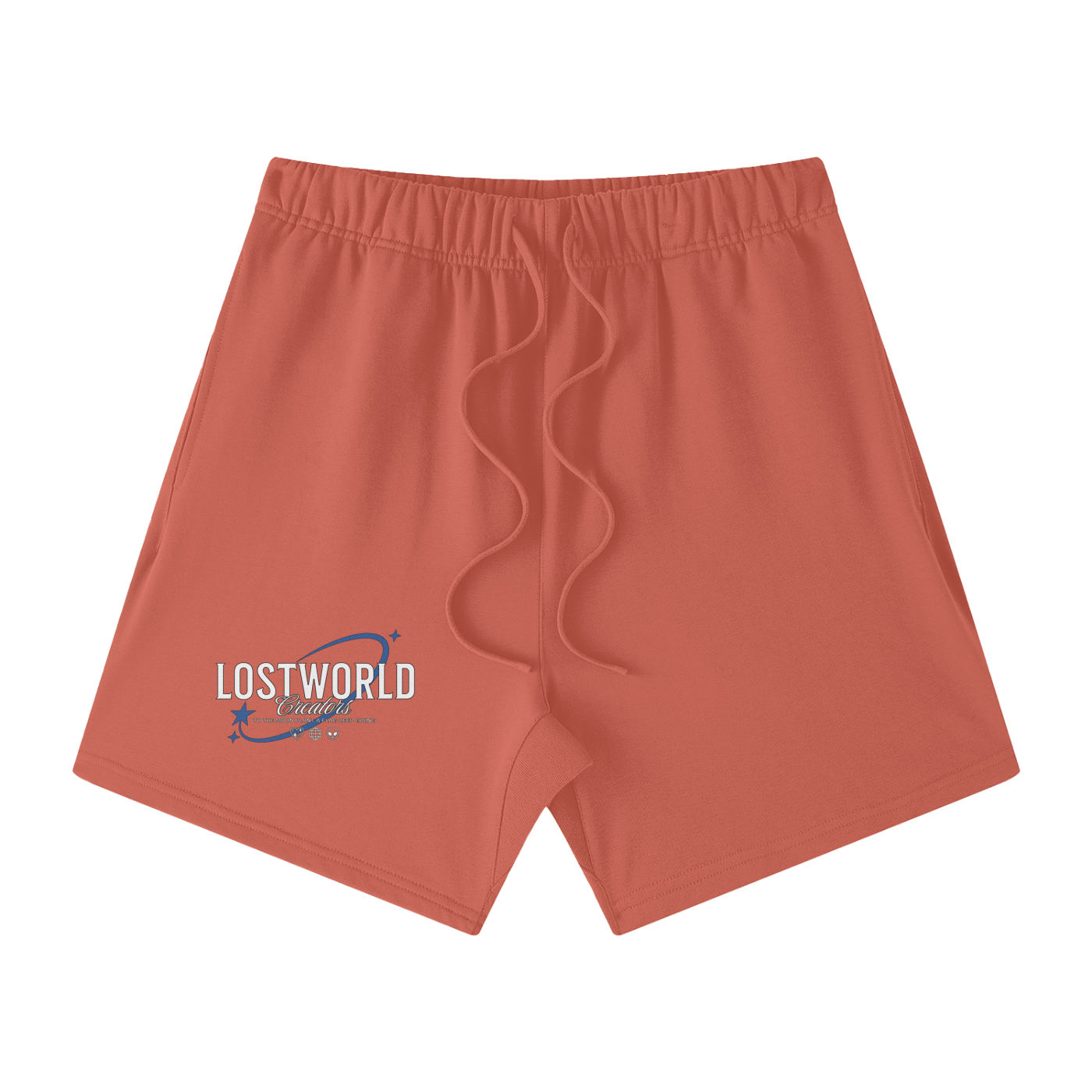 LWM Family Unisex Heavyweight Earth Tone Loose Fit FOG 100% Cotton Shorts
