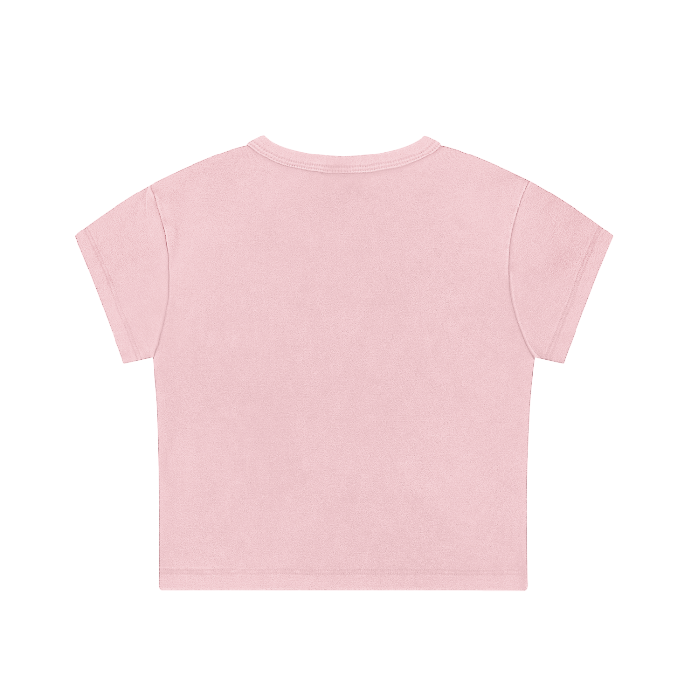LWC (OG LOGO WHT) Snow Washed Crop Top