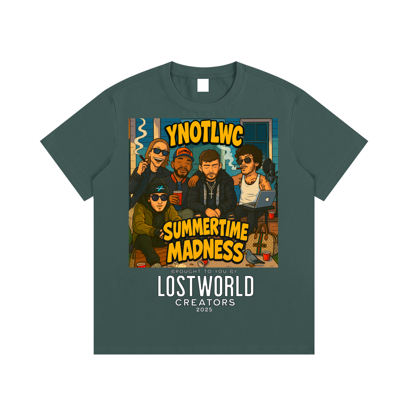 YNOTLWC (SUMMERTIME MADNESS) Essential Cotton T-Shirt