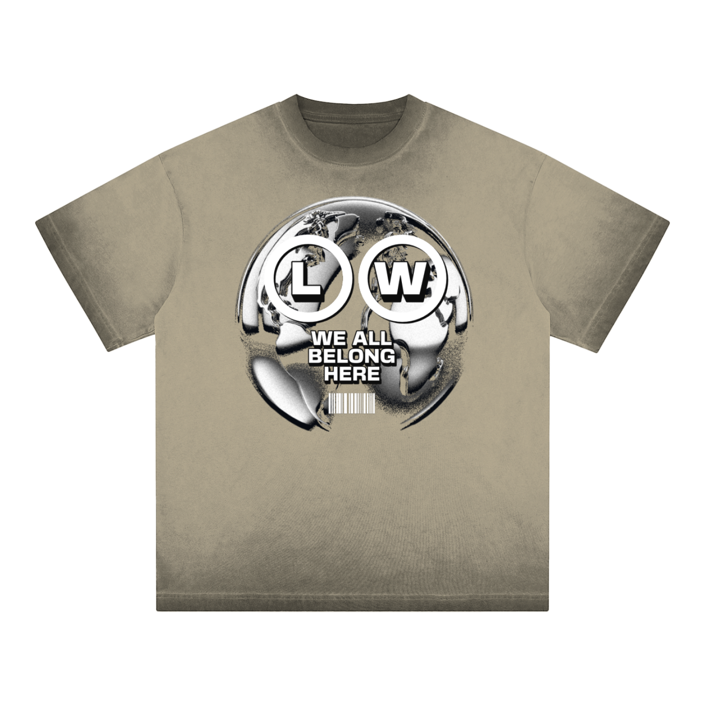 LWC CHROME WORLD Reverse Dyed T-shirt