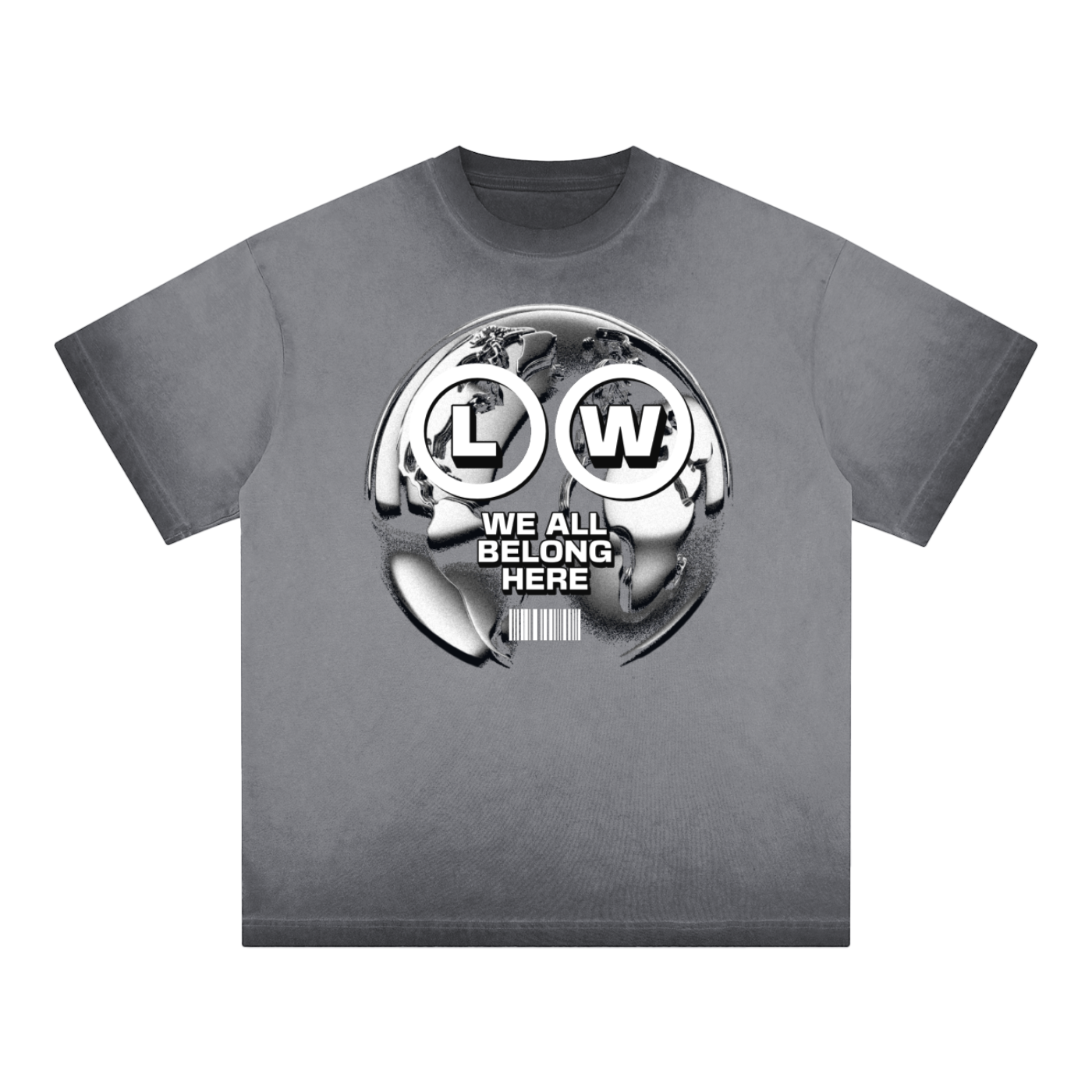 LWC CHROME WORLD Reverse Dyed T-shirt