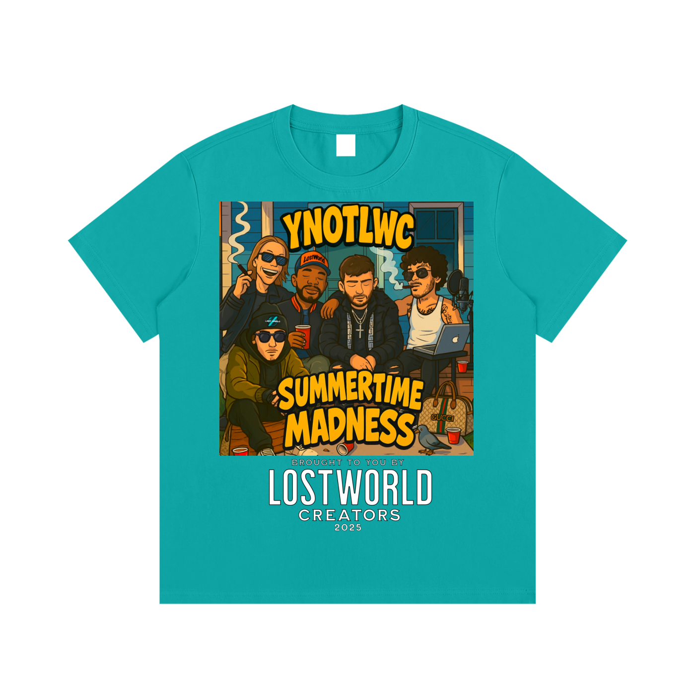 YNOTLWC (SUMMERTIME MADNESS) Essential Cotton T-Shirt