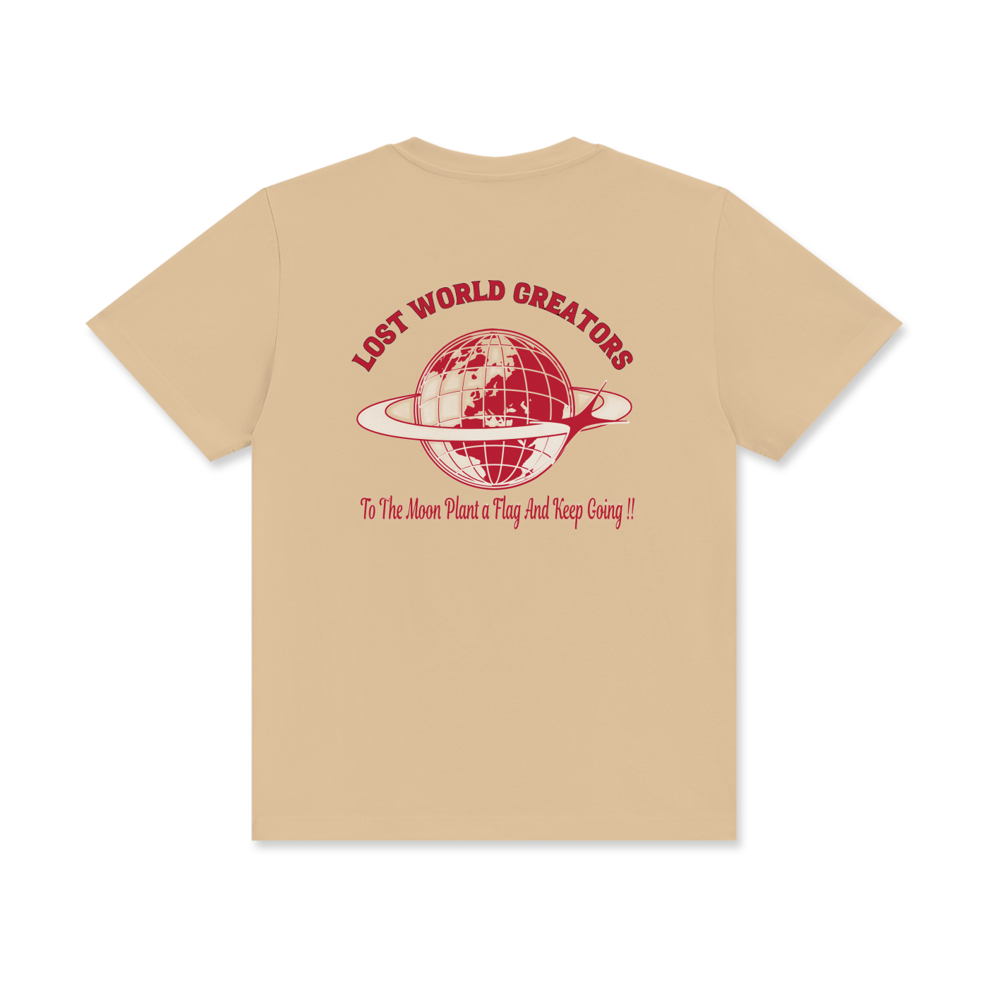 LWC (PAFKG) Classic Crew Neck Cotton T-Shirt