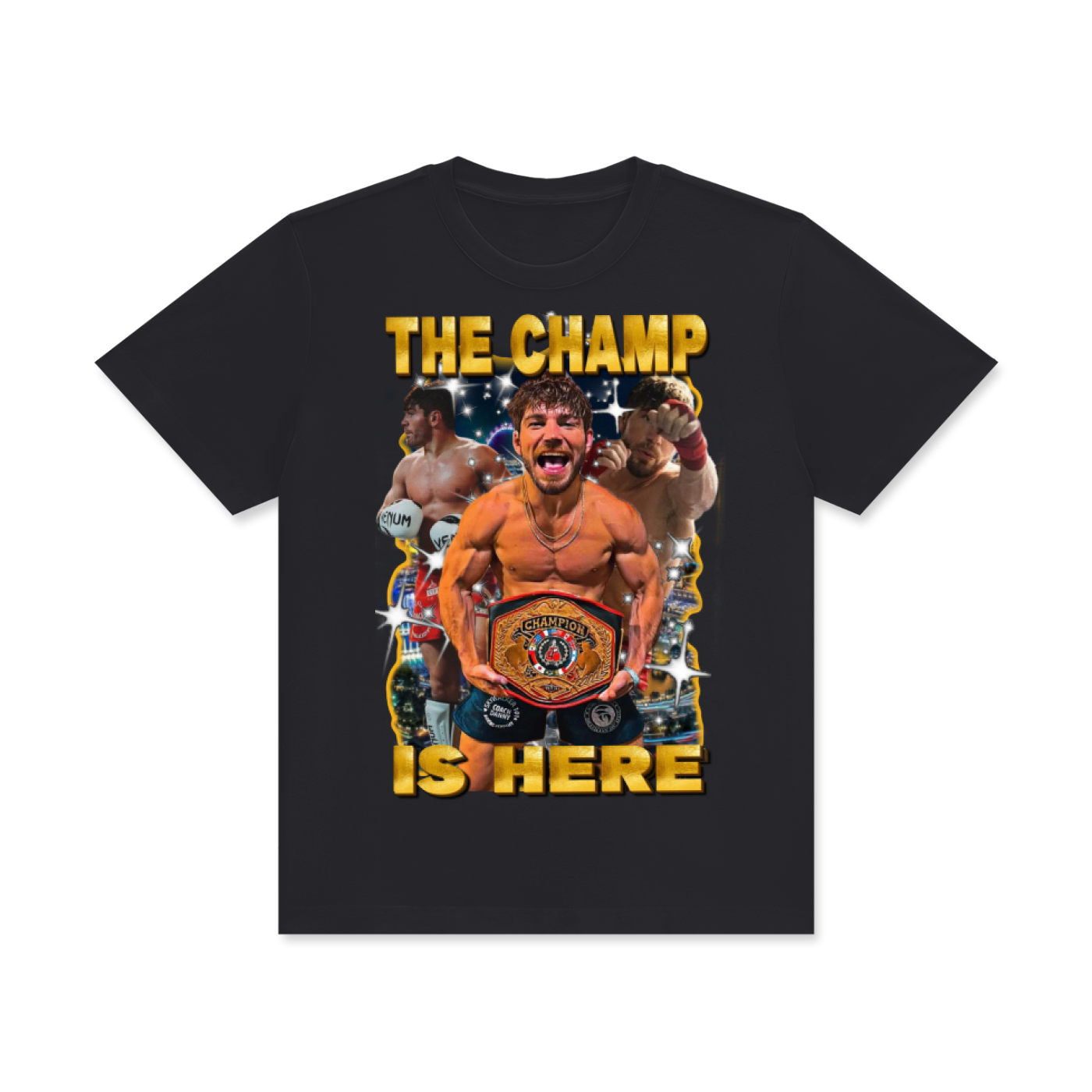 TLWC (The Champ) Crew Neck Cotton T-Shirt