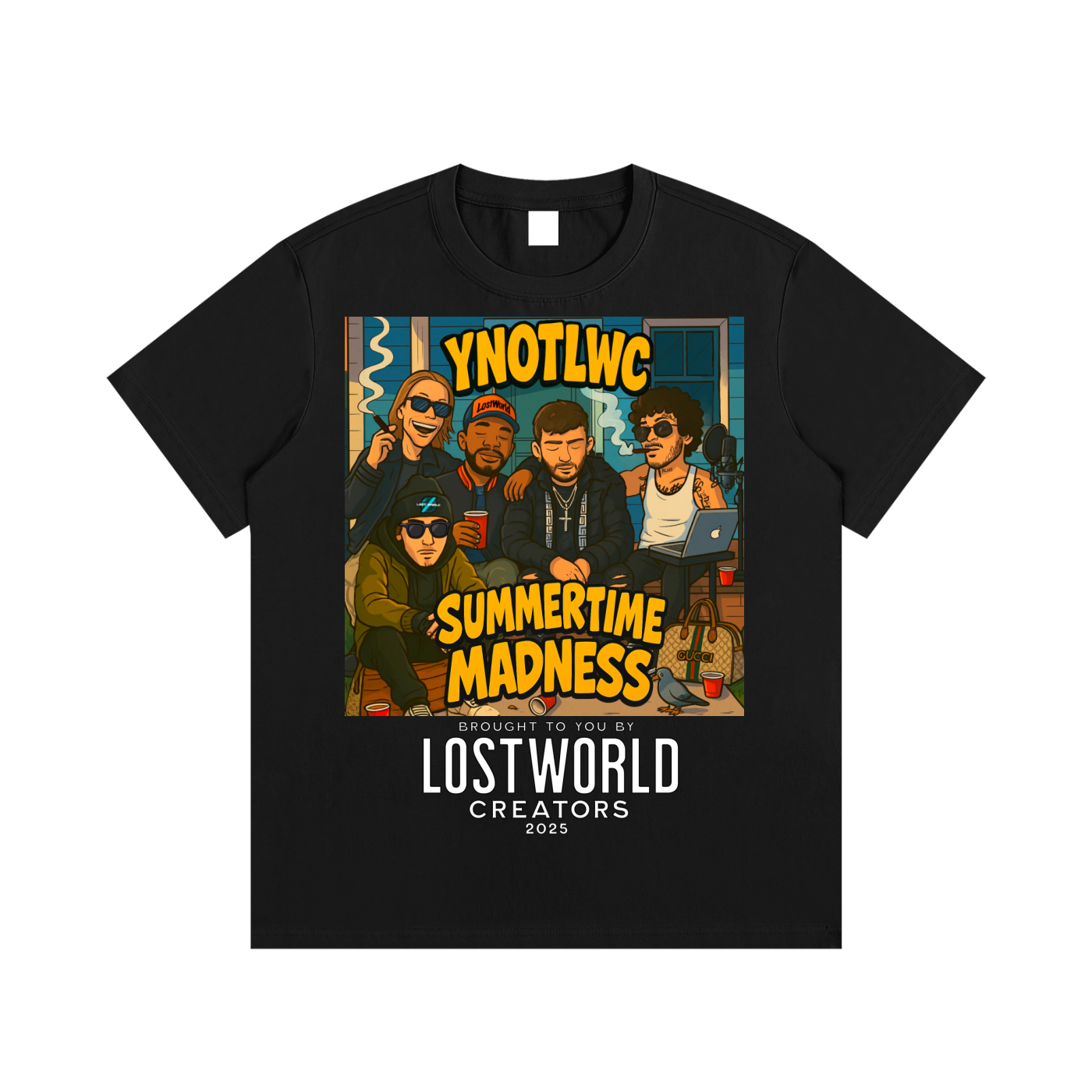 YNOTLWC (SUMMERTIME MADNESS) Essential Cotton T-Shirt