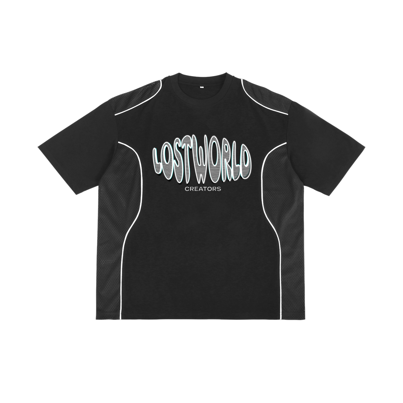 Lostworld Dizzy Piped Panel T-Shirt