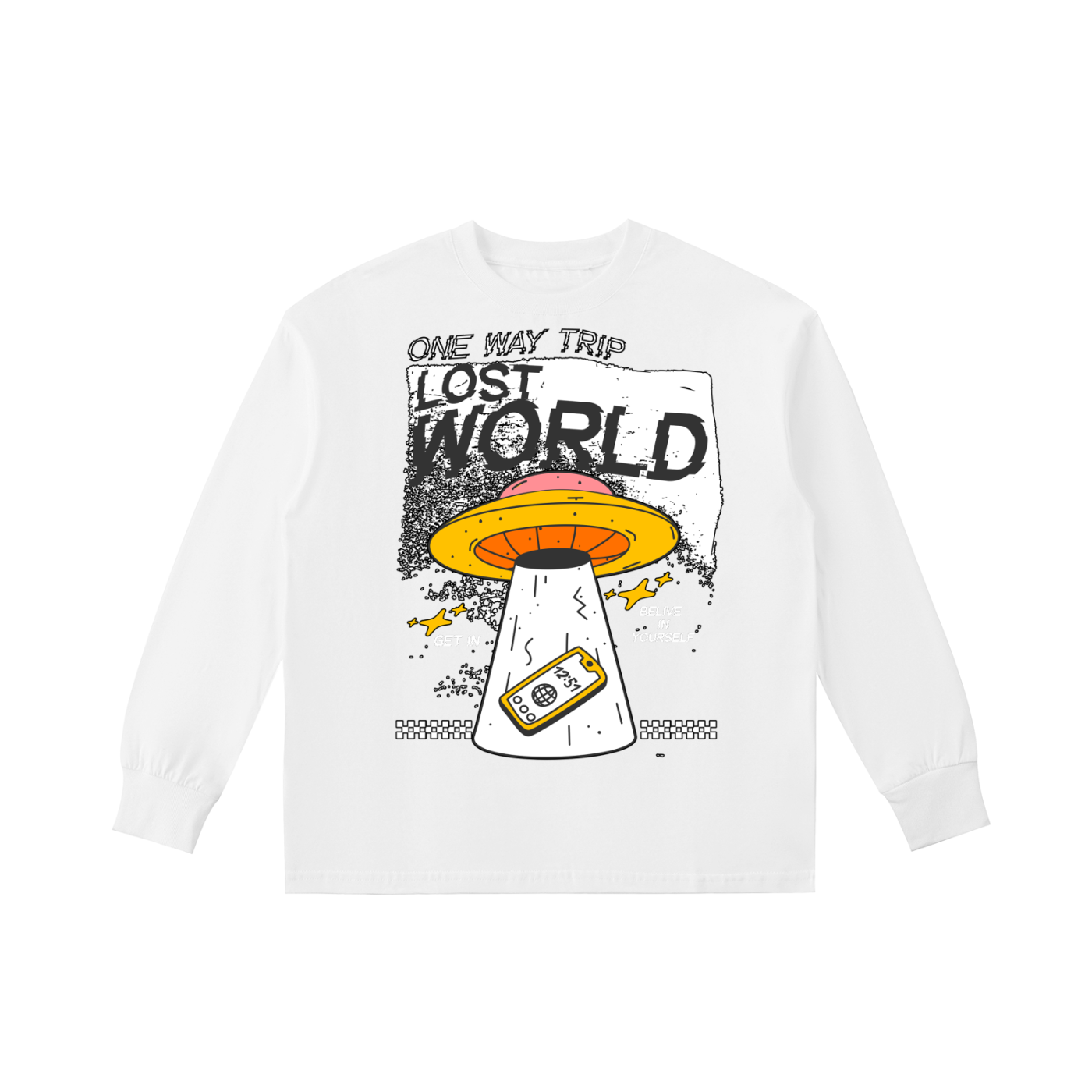 Kids' Quick-Dry Cotton Long-Sleeve Tee