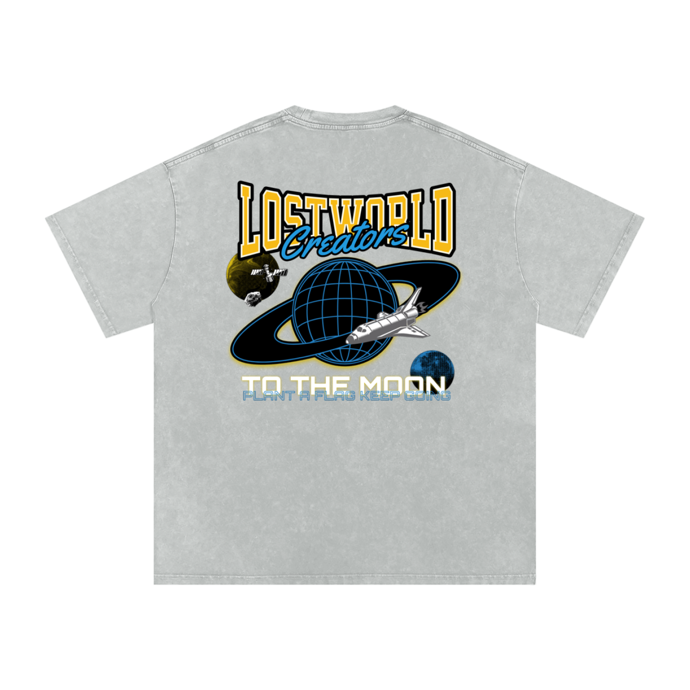 Year 1 Snow Washed Oversized T-Shirt