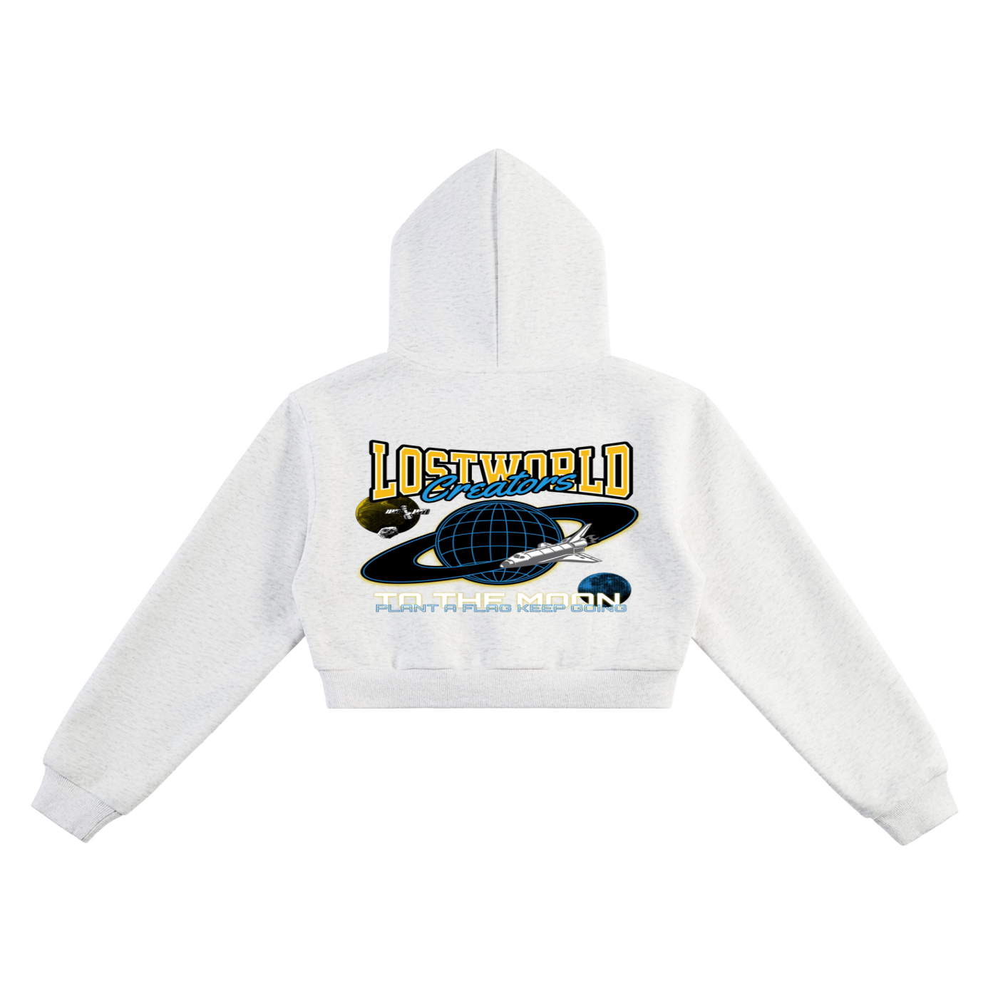 Year 1 Woman's  Essential Cropped Hoodie