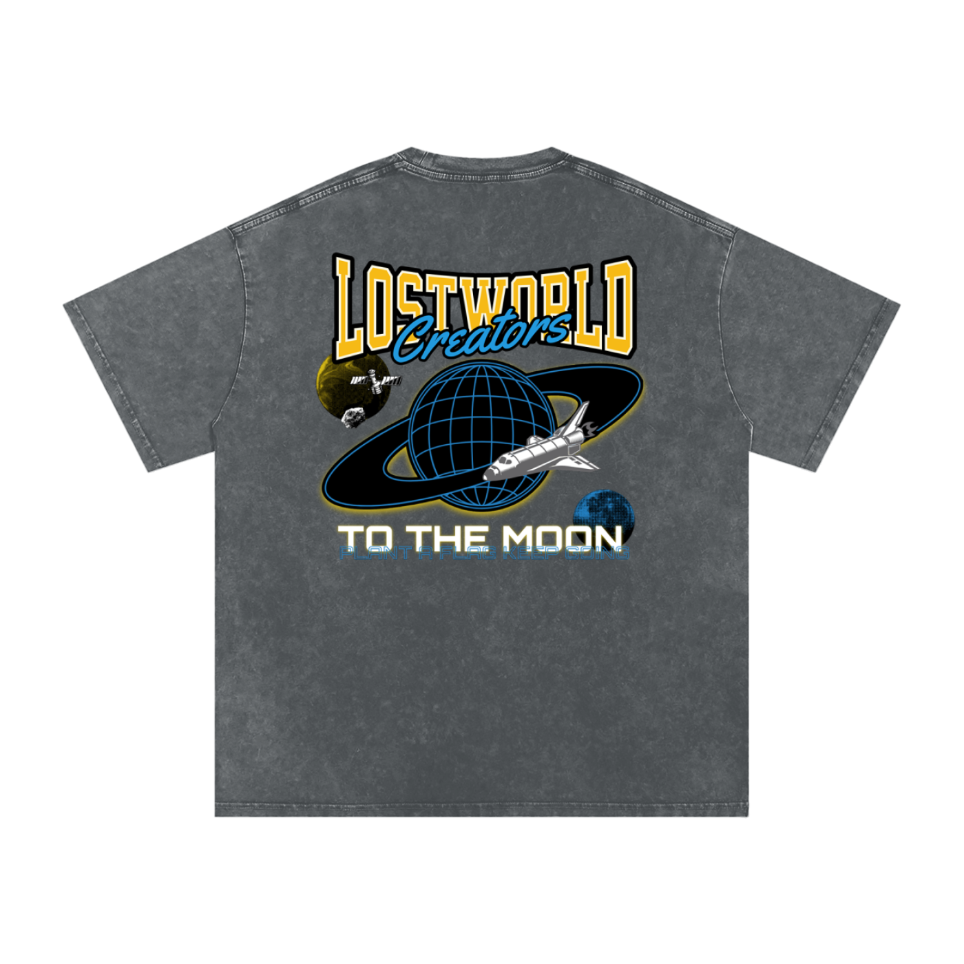 Year 1 Snow Washed Oversized T-Shirt