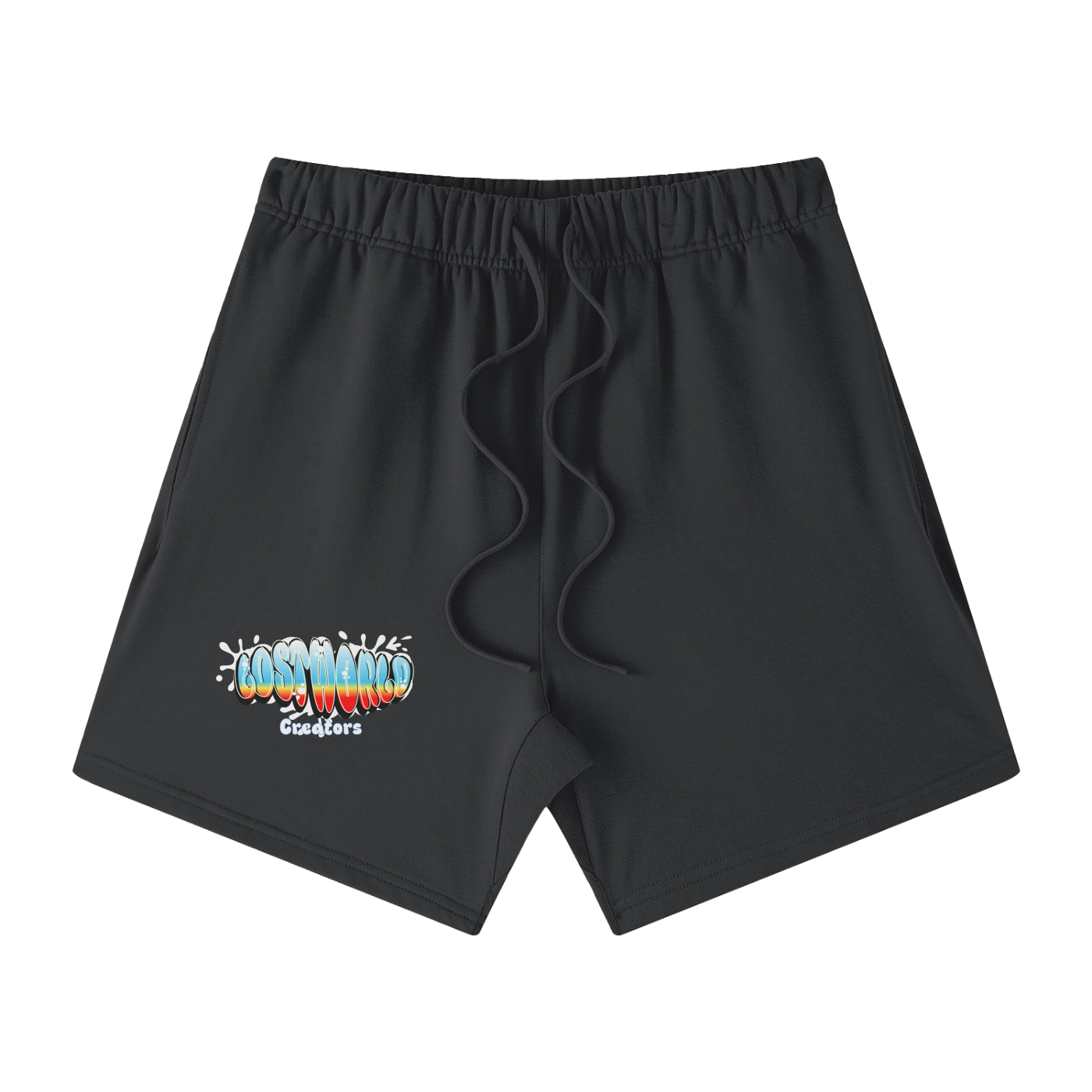 Lwc Splatter Loose Fit FOG 100% Cotton Shorts