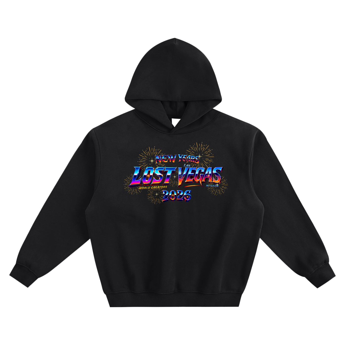 LOST VEGAS 26 Boxy Hoodie