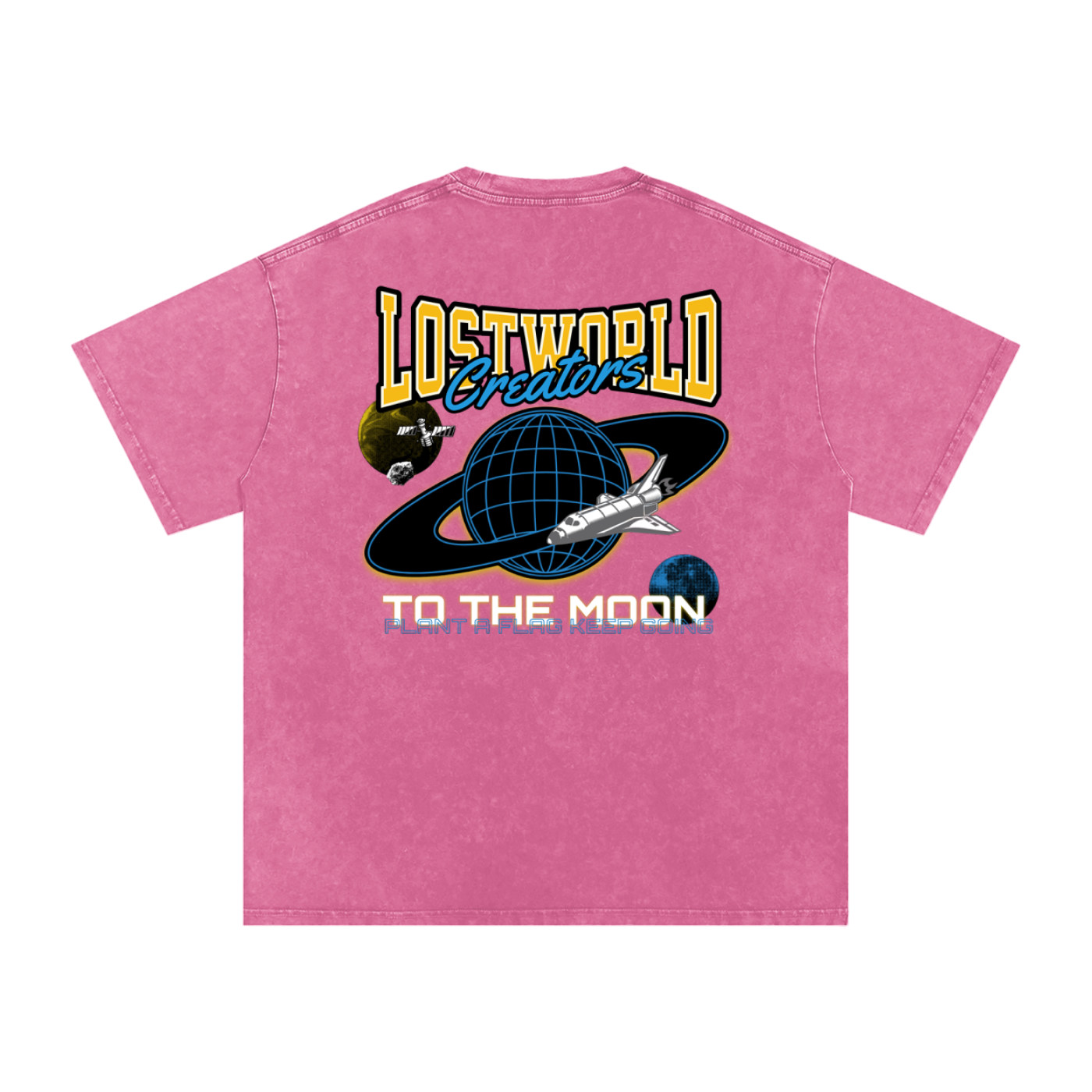 Year 1 Snow Washed Oversized T-Shirt