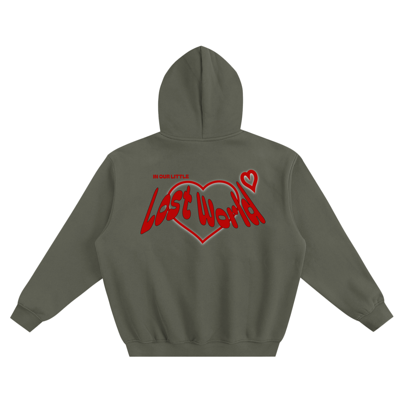 VDAY LWC Fleeced Boxy Hoodie
