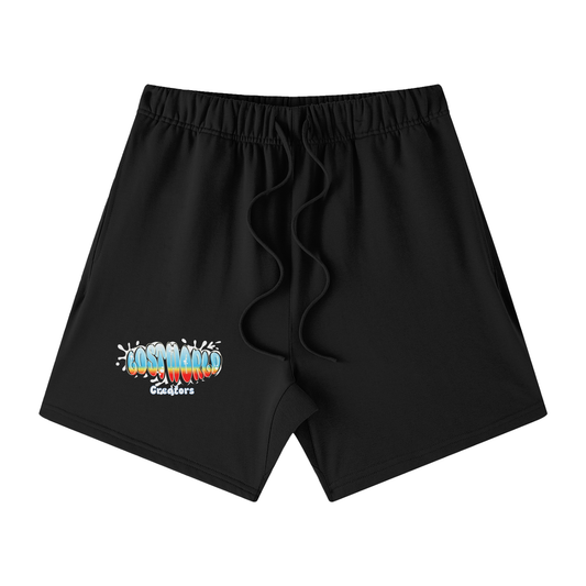 Lwc Splatter Loose Fit FOG 100% Cotton Shorts
