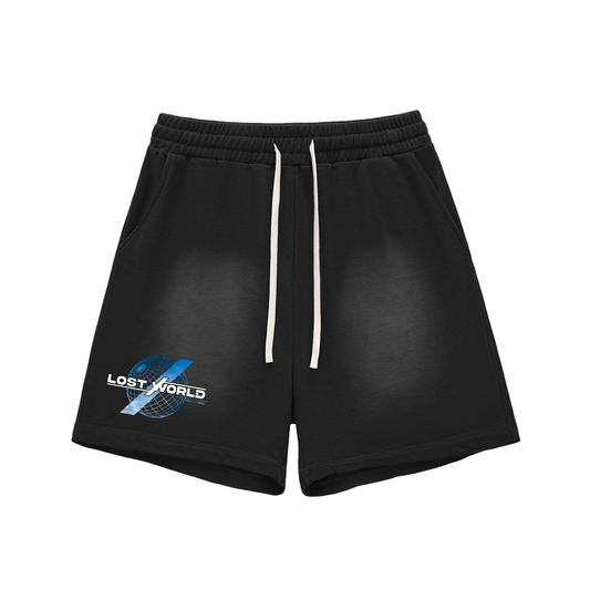 LWC OG FLAVOR Raw Edge Cotton Shorts