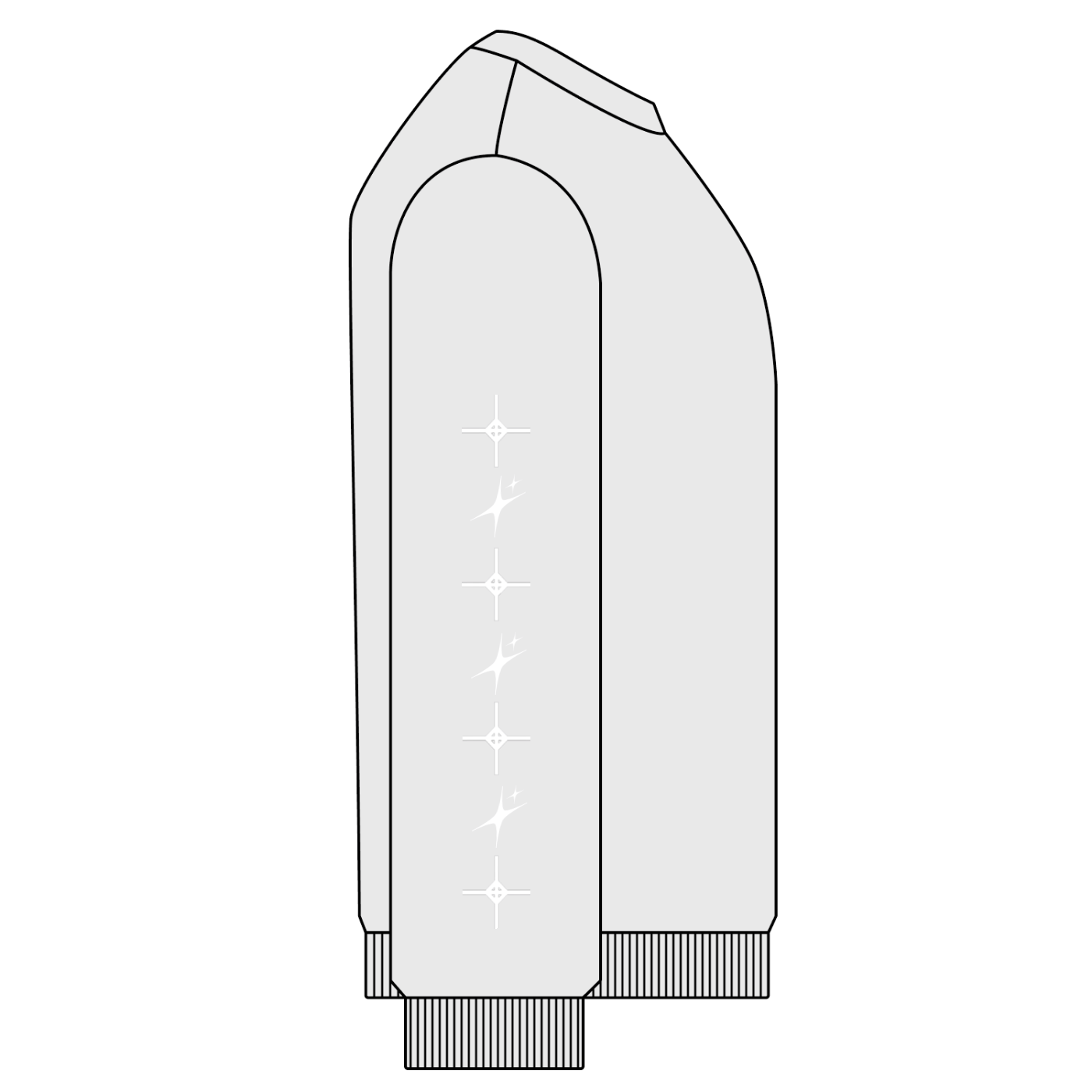 LWC Globe Snow Washed Oversized Sweatshirt