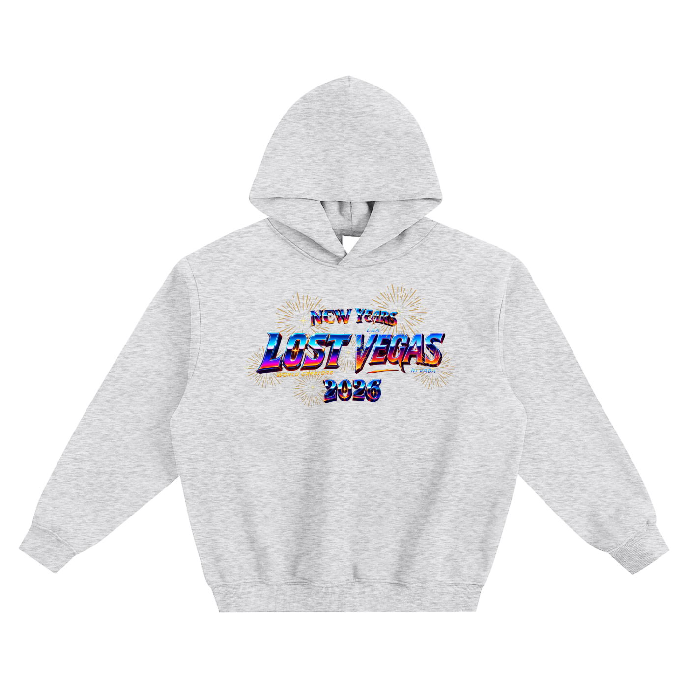 LOST VEGAS 26 Boxy Hoodie