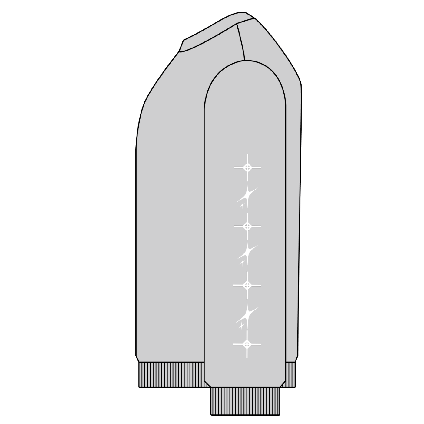 LWC Globe Snow Washed Oversized Sweatshirt