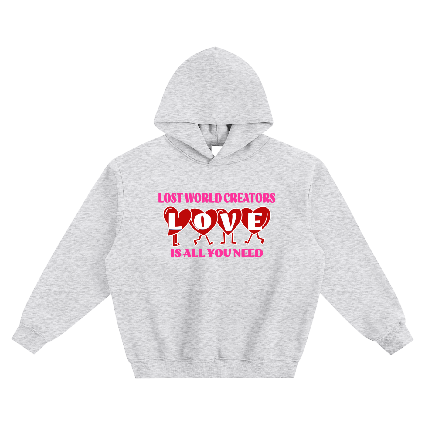 VDAY LWC Fleeced Boxy Hoodie