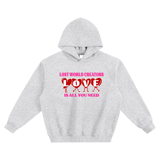 VDAY LWC Fleeced Boxy Hoodie