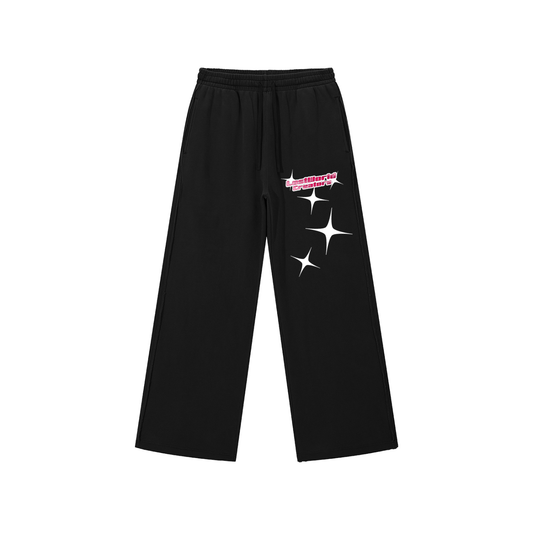 LOST GIRL LWC Snow Washed Raw Edge Sweatpants